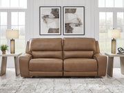 DeepWakes Caramel Power Reclining Sofa - PCU6260647