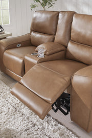 DeepWakes Sofa and Loveseat in Caramel - PKG022062
