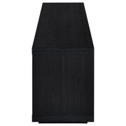 Deiter 79-inch TV Stand Fireplace Media Console Black - 722833