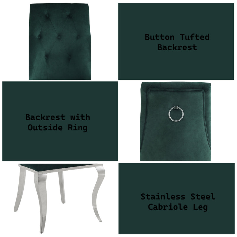Dekel Side Chair (Set-2) - 70142