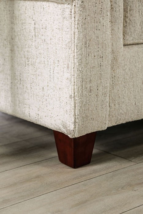 Delgada Beige Loveseat - SM7749-LV