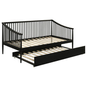 Delgado Windsor Twin Wood Daybed with Trundle Black - 310027