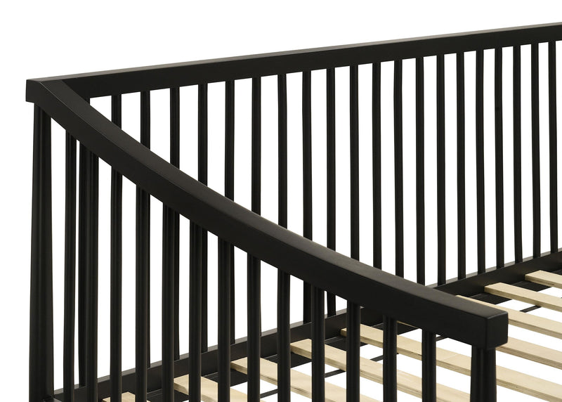 Delgado Windsor Twin Wood Daybed with Trundle Black - 310027