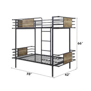 Deliz Twin/Twin Bunk Bed - 38130