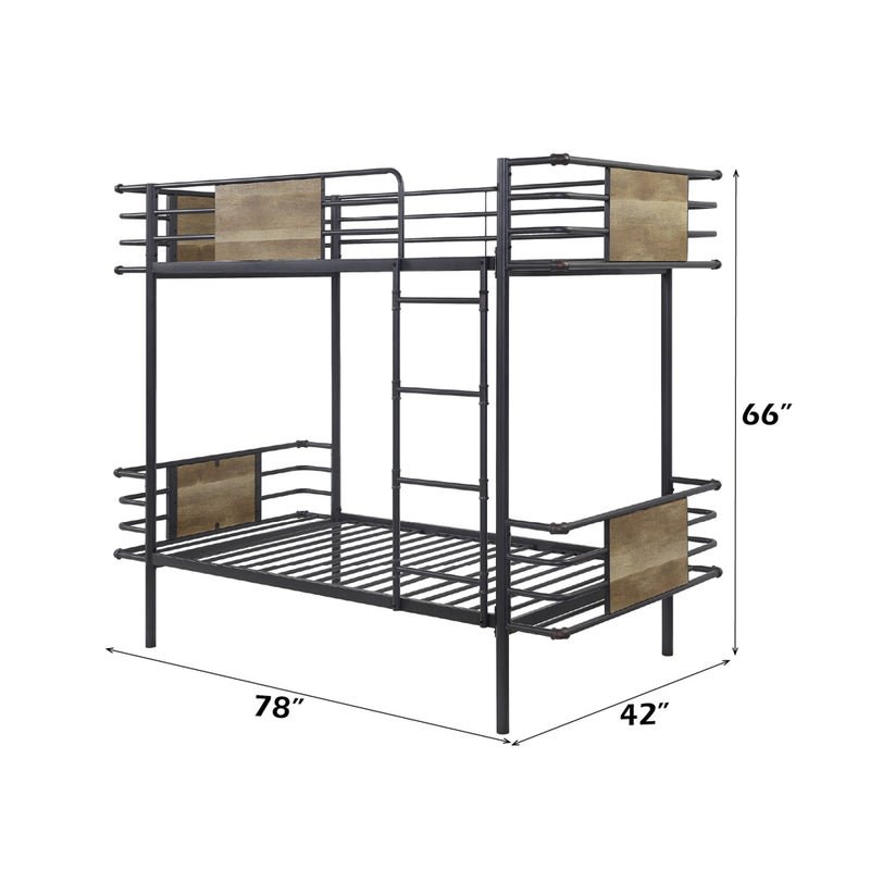 Deliz Twin/Twin Bunk Bed - 38130