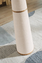 Dellridge Light Beige Floor Lamp - L400001