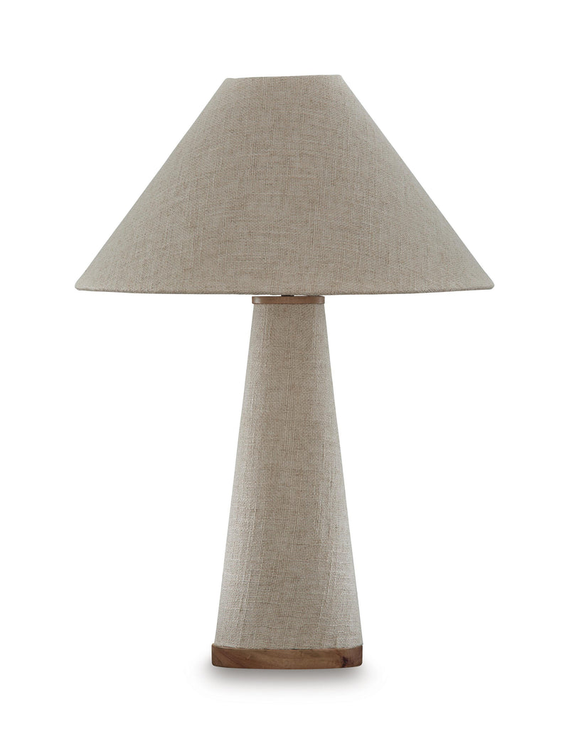 Dellridge Light Beige Table Lamp - L400004