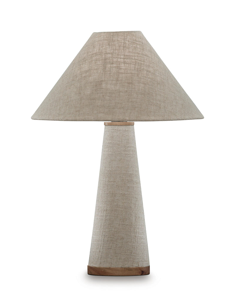 Dellridge Light Beige Table Lamp - L400004
