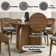 Delmon Round Dining Table - DN06275