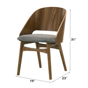 Delmon Side Chair (Set-2) - DN06271