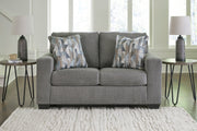 Deltona Graphite Living Room Set - Gate FurnitureLiving Room Set