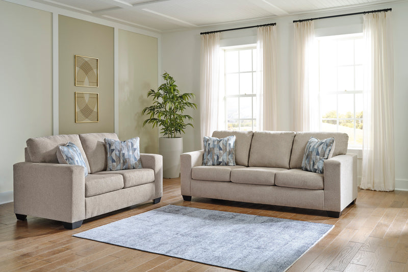 Deltona Parchment Living Room Set - Gate FurnitureLiving Room Set