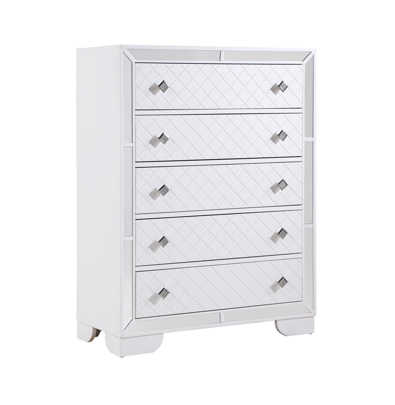 Demi 3PC (King Bed, Dresser, Mirror) - B518-King-3PC