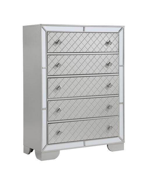 Demi 3PC (Queen Bed, Dresser, Mirror) - B519-Queen-3PC
