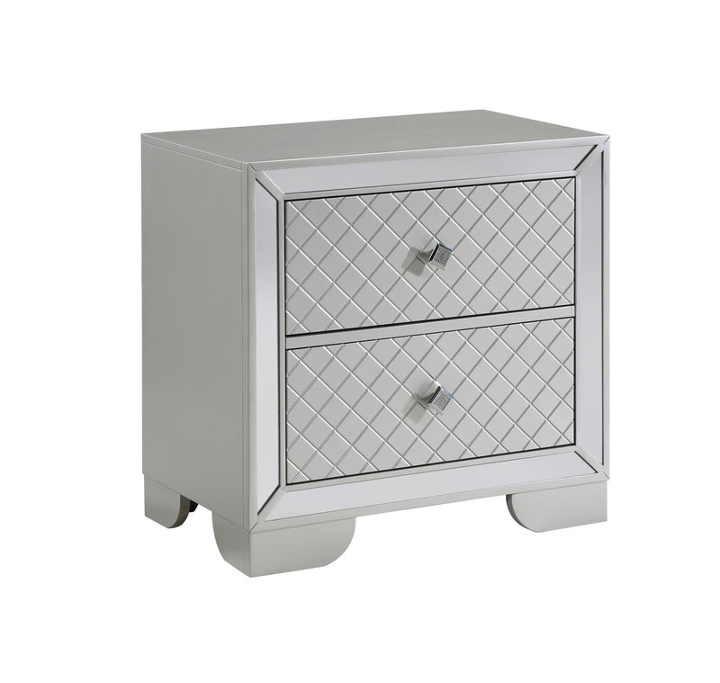 Demi 3PC (Queen Bed, Dresser, Mirror) - B519-Queen-3PC