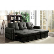Demi Dark Gray Sectional - CM6562-SECT