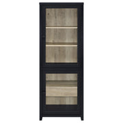 Denison 3-piece Entertainment Center 79-inch TV Stand Black - 720223-SET