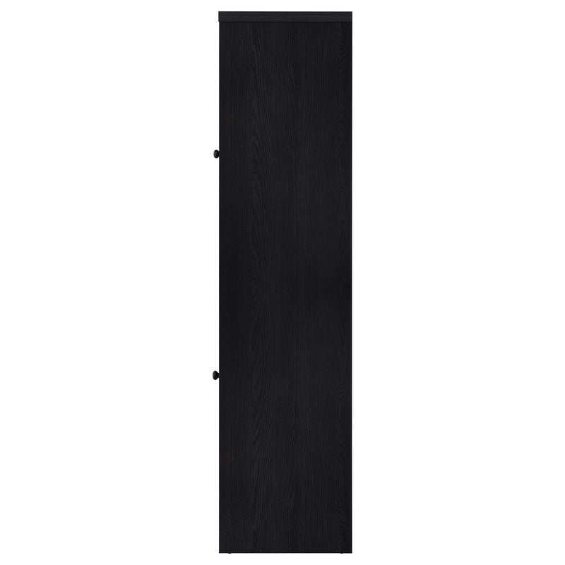 Denison 3-piece Entertainment Center 79-inch TV Stand Black - 720223-SET