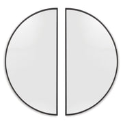 Denlow 2-Piece Wall Mirror in Black - PKG022071