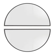 Denlow 2-Piece Wall Mirror in Black - PKG022071