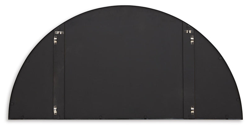 Denlow 2-Piece Wall Mirror in Black - PKG022071