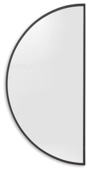 Denlow 2-Piece Wall Mirror in Black - PKG022071