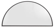 Denlow 2-Piece Wall Mirror in Black - PKG022071