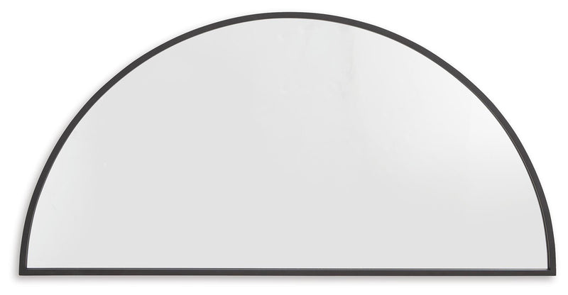 Denlow 2-Piece Wall Mirror in Black - PKG022071