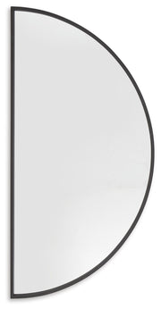 Denlow 2-Piece Wall Mirror in Black - PKG022071