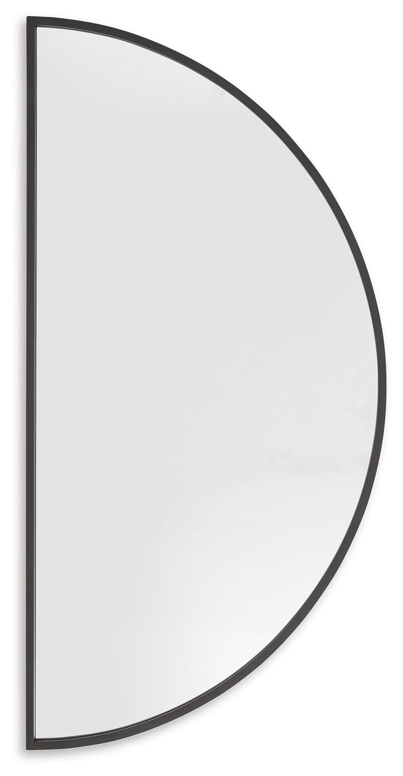 Denlow 2-Piece Wall Mirror in Black - PKG022071
