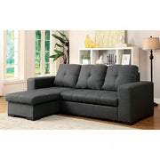 Denton Gray Sectional - CM6149GY-SET-VN