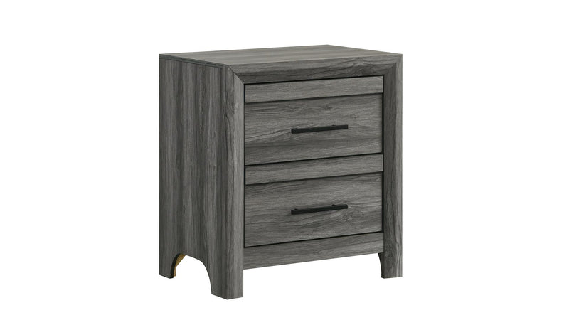 Denver Nightstand Gray - Denver Nightstand Gray