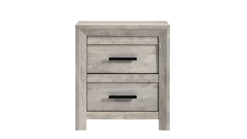 Denver Nightstand Rustic Natural - Denver Nightstand Rustic Natural