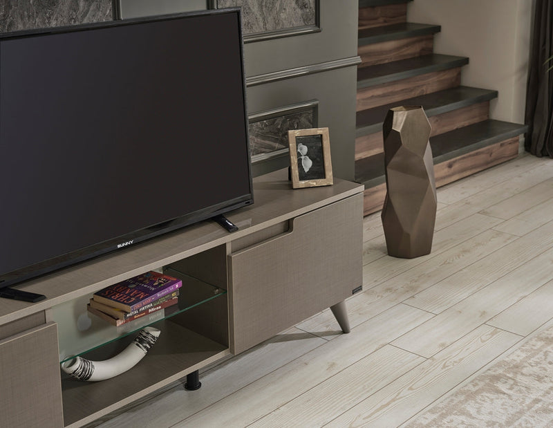 Denver Tv Stand in Brown - 721-DEN-TV-BROWN