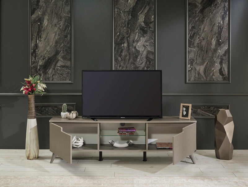 Denver Tv Stand in Brown - 721-DEN-TV-BROWN