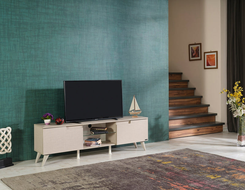 Denver Tv Stand in Brown - 721-DEN-TV-BROWN