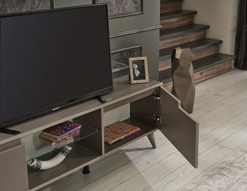 Denver Tv Stand in Brown - 721-DEN-TV-BROWN