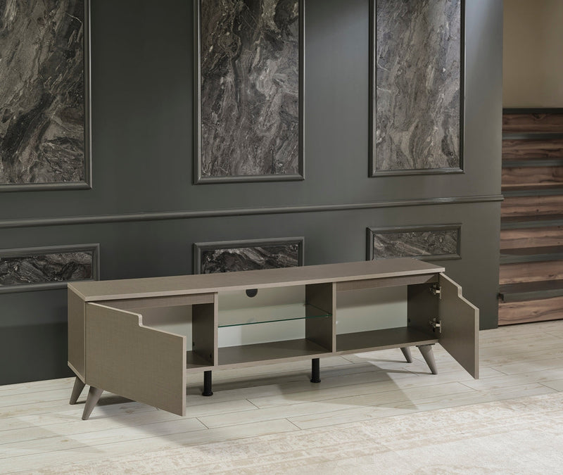 Denver Tv Stand in Brown - 721-DEN-TV-BROWN
