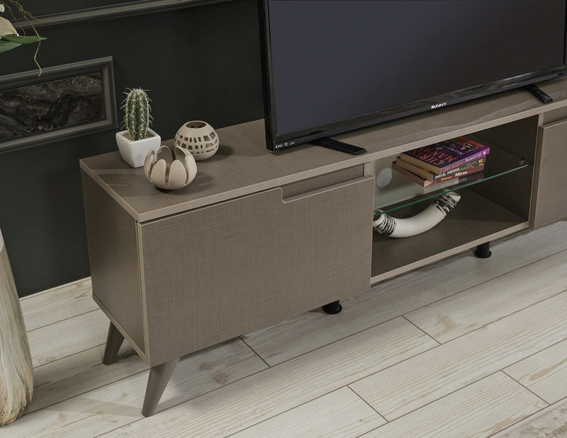 Denver Tv Stand in Brown - 721-DEN-TV-BROWN