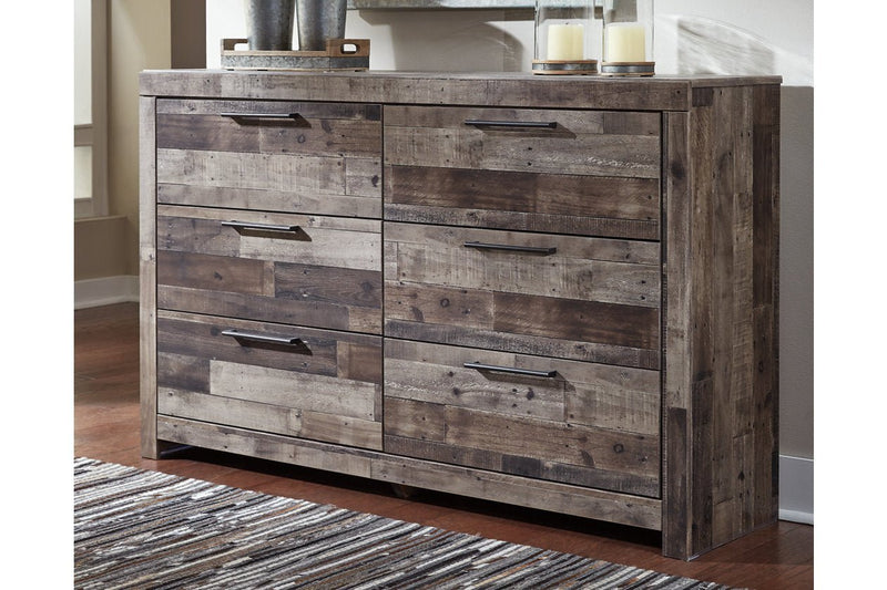 Derekson Multi Gray Dresser - Gate FurnitureDresser