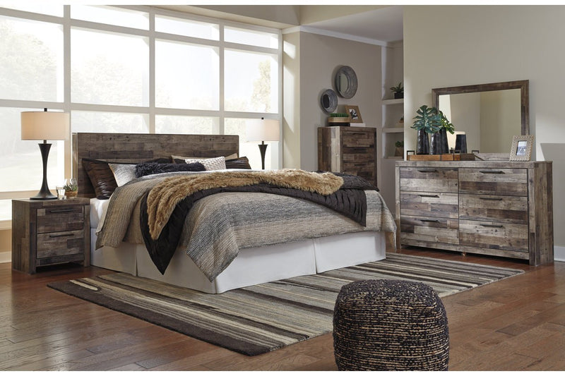 Derekson Multi Gray Dresser - Gate FurnitureDresser
