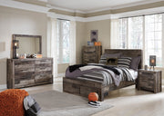 Derekson Multi Gray Footboard Storage Platform Youth Bedroom Set - Gate FurnitureYouth Bedroom Set
