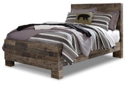 Derekson Multi Gray Full Panel Bed - Gate FurnitureFull Bed