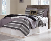 Derekson Multi Gray Full Panel Headboard, Chest and Nightstand - B200B60