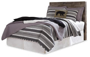 Derekson Multi Gray Full Panel Headboard, Dresser and Nightstand - B200B57