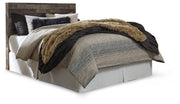 Derekson Multi Gray Queen Panel Headboard, Dresser, Chest and Nightstand - B200B56