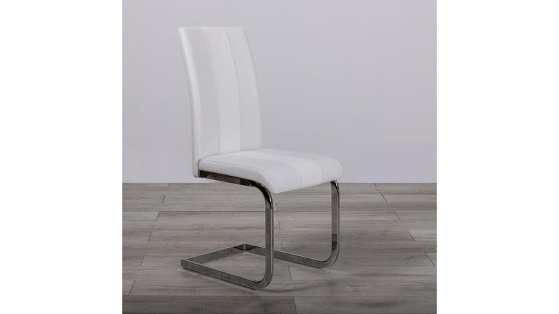 Derry Reading Marble/White Dining Set - Gate FurnitureDining Room Set