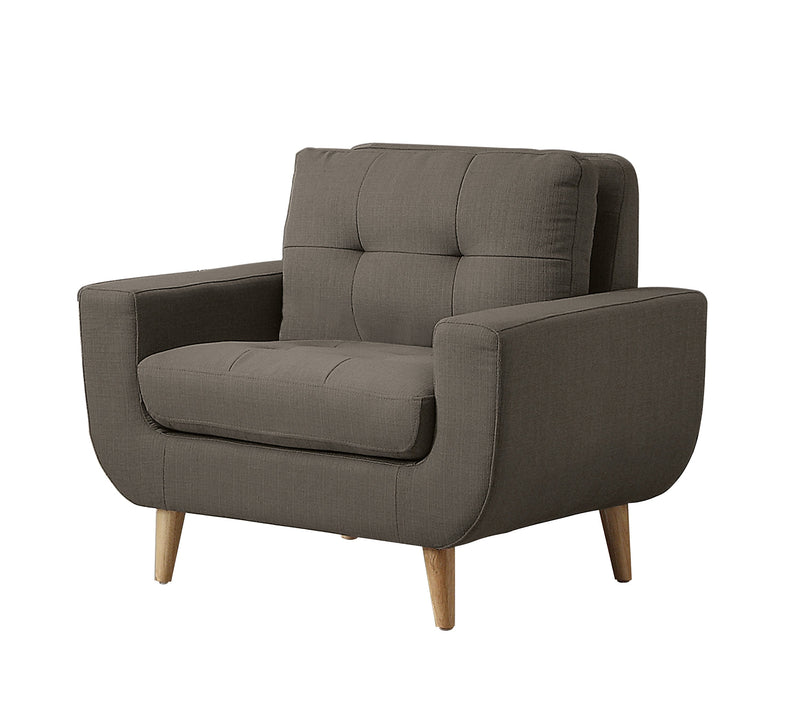 Deryn Gray Living Room Set - Gate FurnitureLiving Room Set