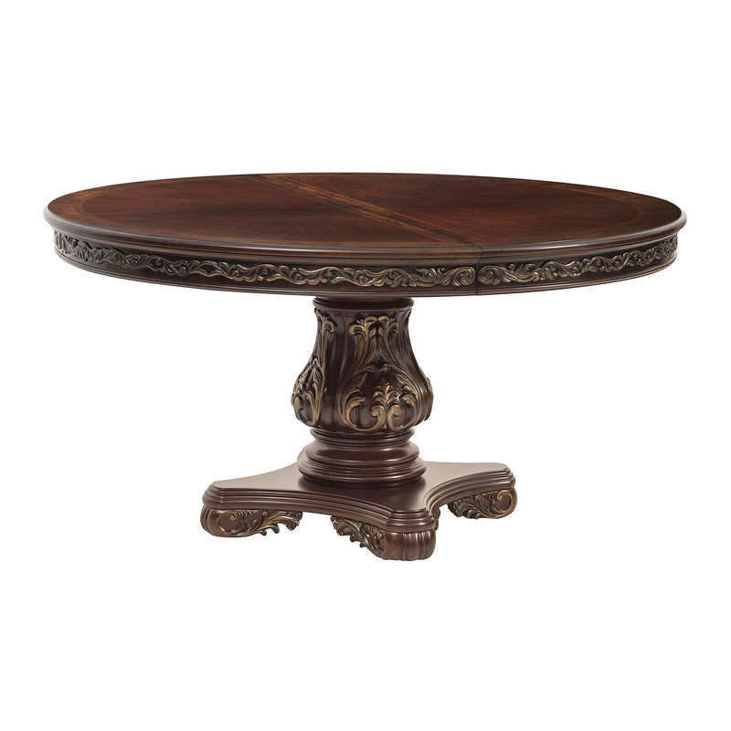 Deryn Park Cherry Extendable Round/Oval Dining Set - Gate FurnitureDining Room Set