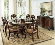 Deryn Park Cherry Extendable Round/Oval Dining Set - Gate FurnitureDining Room Set